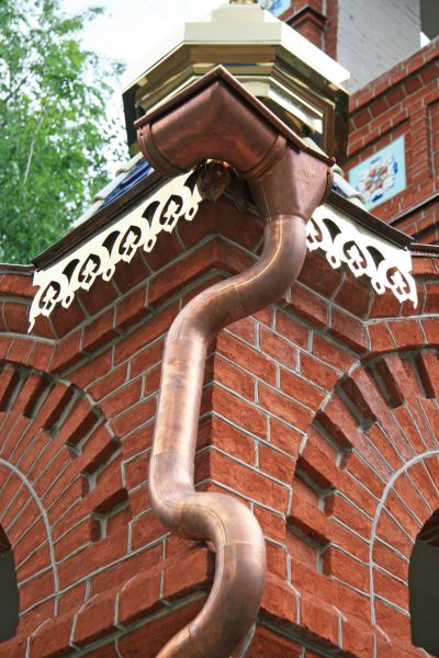 Church Downspout Installation in Saint Charles